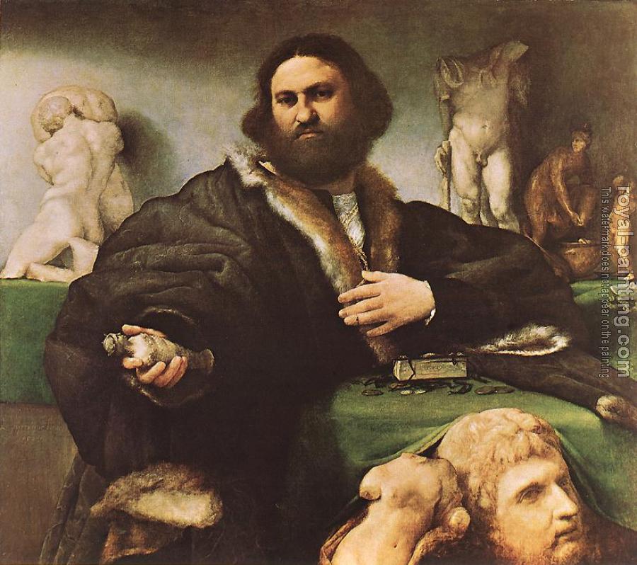Lorenzo Lotto : Portrait of Andrea Odoni